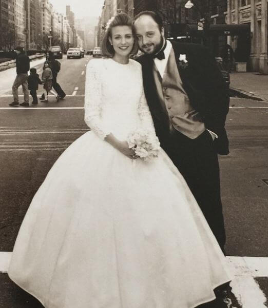 Deanna Bastianich and Joe Bastianich on their wedding day.